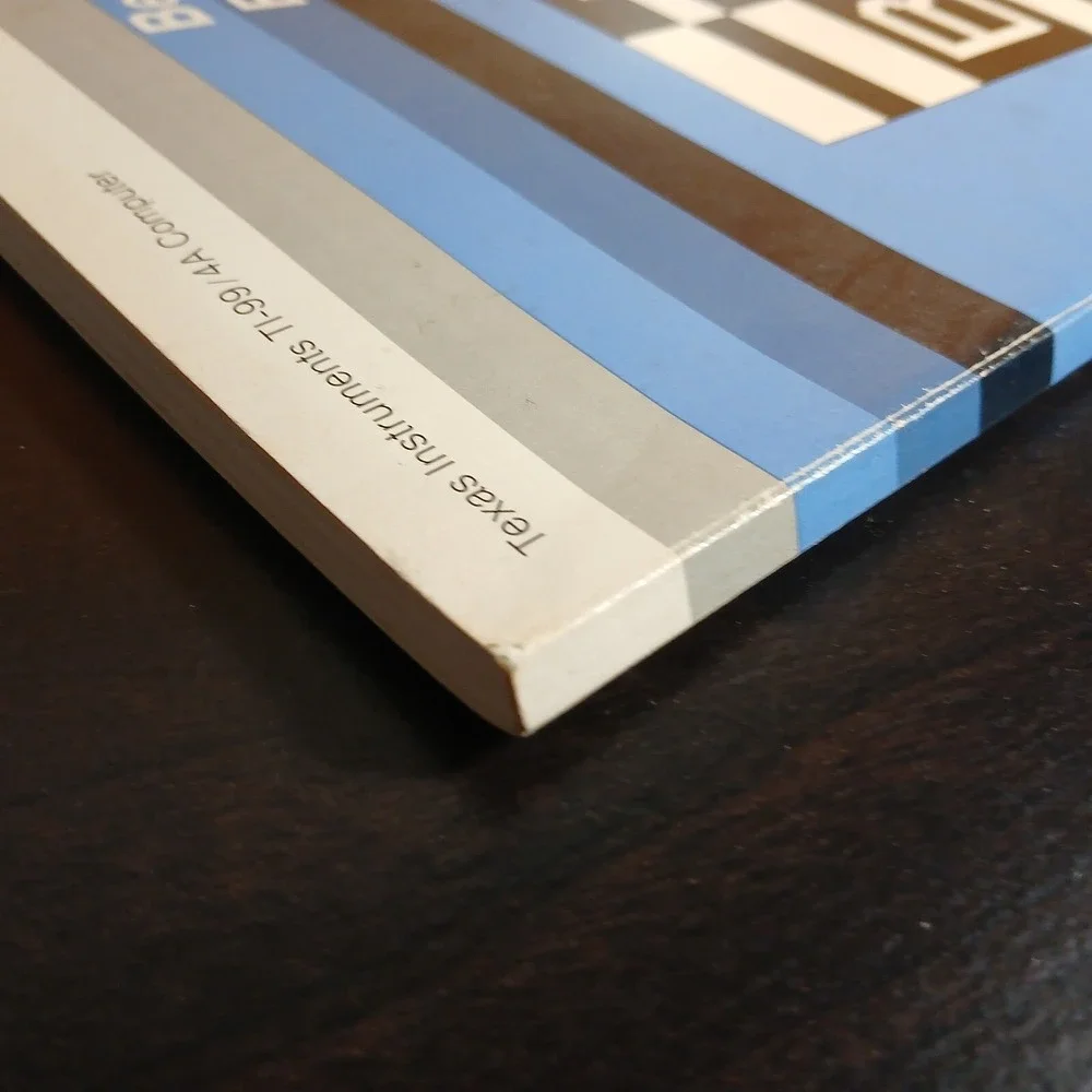TI-99/4A TI99 HOME COMPUTER Console BEGINNER'S BASIC MANUAL Book